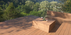 Террасная доска из ДПК Bamberg, Solid, African Bubinga15