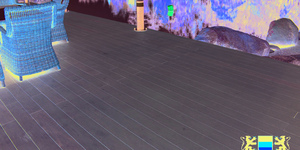 Террасная доска из ДПК Bamberg, Square, Lebanese Cedar4