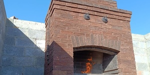 Кирпич огнеупорный Montenegro SHA 5 Black Argentum 230x114x65 мм 3