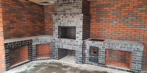 Кирпич огнеупорный Montenegro SHA 5 Black Argentum 230x114x65 мм 9