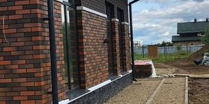 Кирпич облицовочный ЛСР, Красный флэш ультра, гладкий, 1 НФ 4