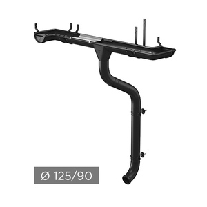 Водосточная система AQUASYSTEM PU MATT 125/90 мм RAL 9005