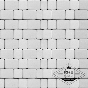 Плитка тротуарная SteinRus, Инсбрук Альт, Белый, 60 мм