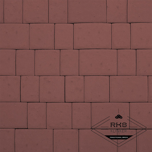 Плитка тротуарная SteinRus, Инсбрук Инн, Красный, 60 мм