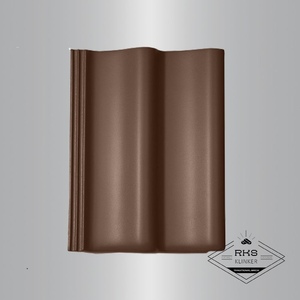 Цементно-песчаная черепица Балтийская (Дабл S) Cisar, бронза