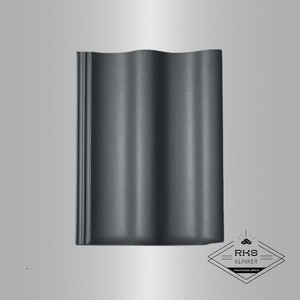 Цементно-песчаная черепица Кельтская (Харцер) Lumino, графит