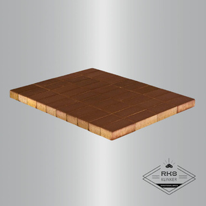 Тротуарная плитка BRAER, Прямоугольник, Коричневый, 200х100 мм