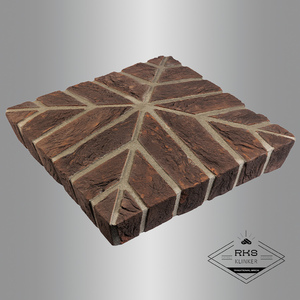 Кирпичные колпаки на столб "Донские Зори, Абрамцево", шов Серый