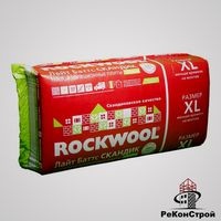 Базальтовый утеплитель ROCKWOOL Лайт Баттс Скандик XL 100 мм