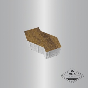 Тротуарная плитка S-ФОРМА - В.3.Ф.10, Листопад гранит, Янтарь