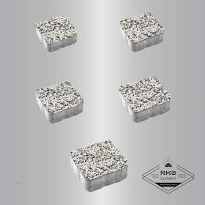 Тротуарная плитка "АНТИК" - Б.3.А.6 Стоунмикс бело-чёрный