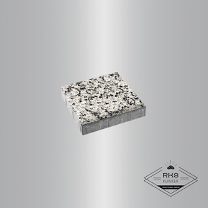 Тротуарная плитка КВАДРАТ - Б.6.К.8, Стоунмикс, Бело-чёрный