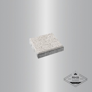 Тротуарная плитка КВАДРАТ - Б.6.К.8, Стоунмикс, Белый