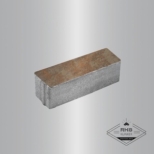 Тротуарная плитка ПРЯМОУГОЛЬНИК - Б.6.П.8, Листопад гладкий, Клён