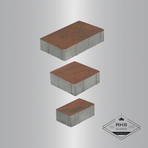 Тротуарная плитка СТАРЫЙ ГОРОД - Б.1.Фсм.8, Листопад гладкий, Клинкер