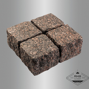 Гранитная брусчатка Дымовская, Француженка, 100x100x80 мм