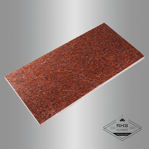 Гранитная плитка Imperial Red, Thermo/Polished