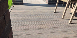 Террасная доска ДПК Bamberg Shipboard Brazilian Walnut (терраса) 1