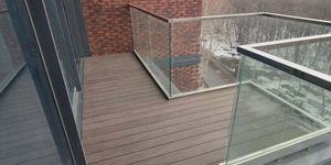 Террасная доска ДПК Bamberg Solid Brazilian Walnut (фотоотзыв, балкон) (1)