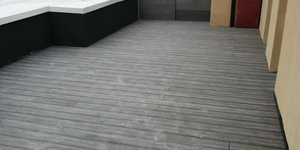 Террасная доска ДПК Bamberg Square Natural English Barnwood (балкон, терраса, фотоотзыв) 7