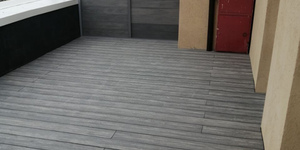 Террасная доска ДПК Bamberg Square Natural English Barnwood (балкон, терраса, фотоотзыв) 6