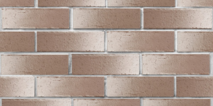 Клинкерный кирпич ЛСР Нарвик коричневый с белым, винтаж, 0,7 НФ на белом шве