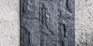 Плитка из базальта (Габбро) Black Basalt Rock (2)