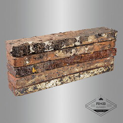 Ригельный кирпич Сафоновский клинкер № 10, 525х50х40 мм в Волгограде