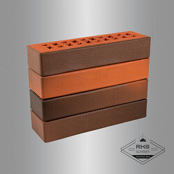 Ригельный кирпич ЛСР, Красный флешинг, 280х85х50 мм в Волгограде