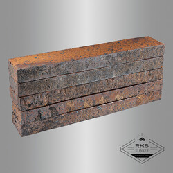 Ригельный кирпич Сафоновский клинкер № 11, 525х50х40 мм в Волгограде