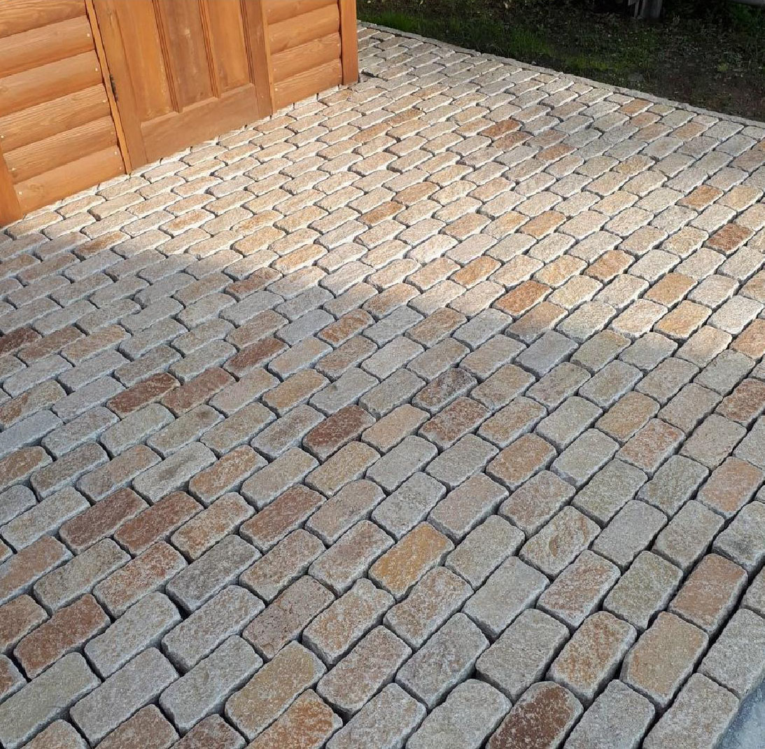 Гранитная брусчатка RKS Slate Vermont 200x100 мм9