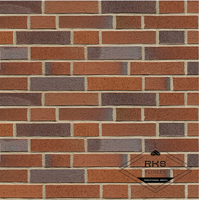 Кирпич ABC Klinkergruppe, Nordhorn blaulich-bunt glatt, 240х115х71 мм в Волгограде