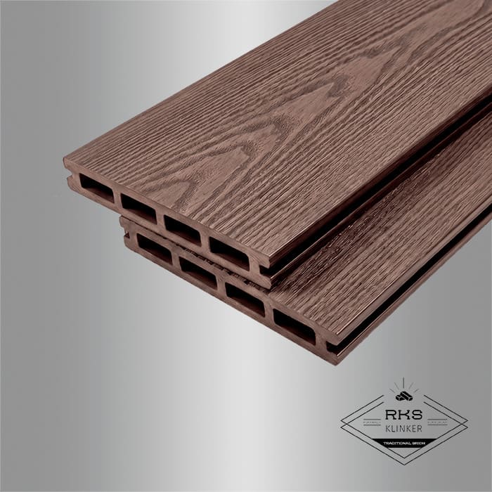 Террасная доска ДПК Бамберг пустотелая, 3D Натур, Орех (Walnut) в Волгограде