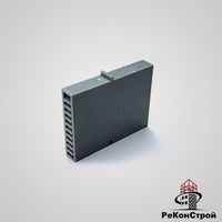 Вентиляционная коробочка BAUT светло-серая, 80x60x12 мм в Волгограде