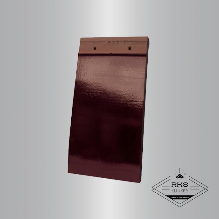 Керамическая черепица Koramic, Plain Tile Smooth, Wine Red Glazed в Волгограде