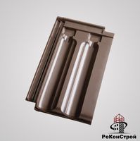 Керамическая черепица Koramic, Tradi 15 (Е20), altschwarz в Волгограде
