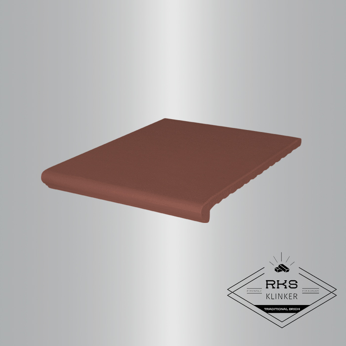 Клинкерная ступень венецианская гладкая, 03 Natural brown, 330x245x14 в Волгограде