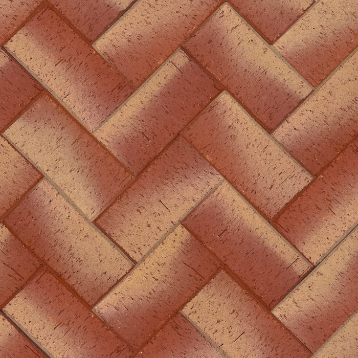 Клинкер тротуарный ЛСР красный "Канны" Золото Классик в Волгограде