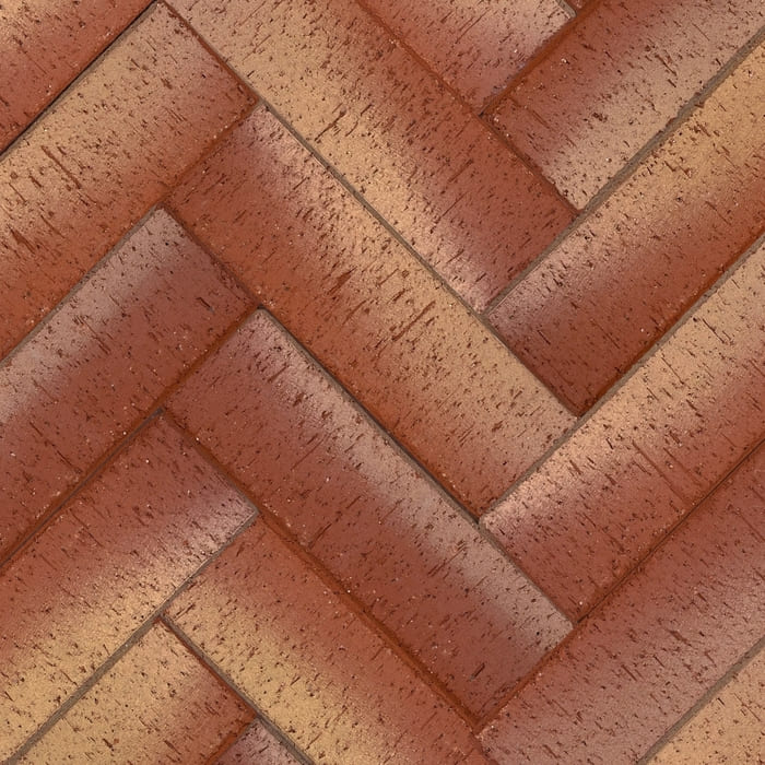 Клинкер тротуарный ЛСР красный "Канны" Золото Лонг в Волгограде