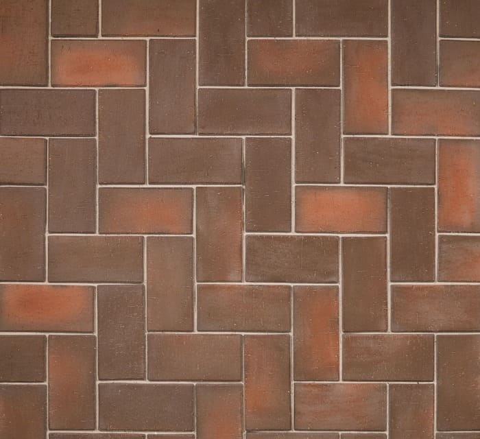 Клинкер тротуарный ЛСР "Глазго", темно-красный флэш в Волгограде