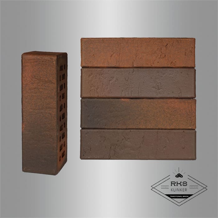 Клинкерный кирпич ЛСР "Прага" светло-коричневый флеш, Крафт 0.7НФ в Волгограде
