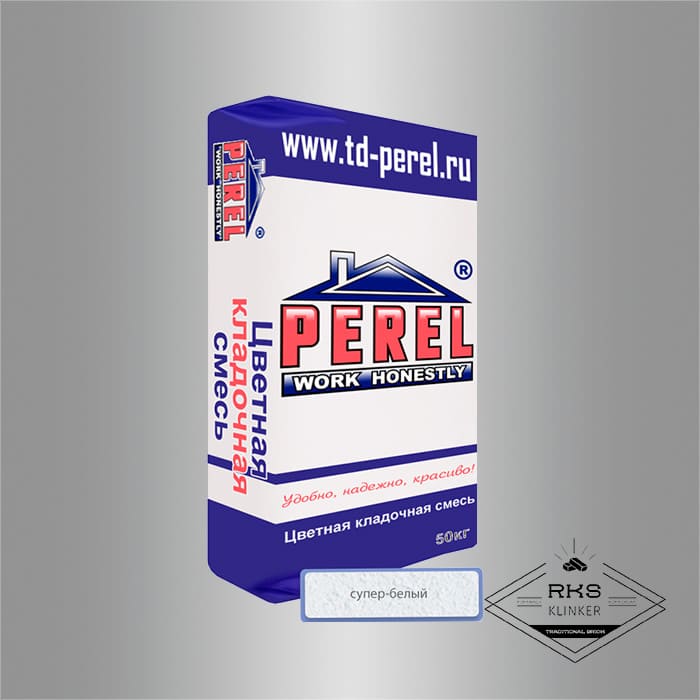 Кладочная смесь PEREL NL 01/супер-белый в Волгограде