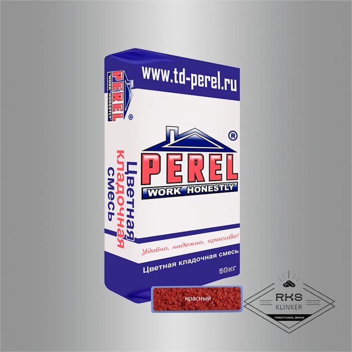 Зимняя кладочная смесь PEREL SL 60/красный в Волгограде