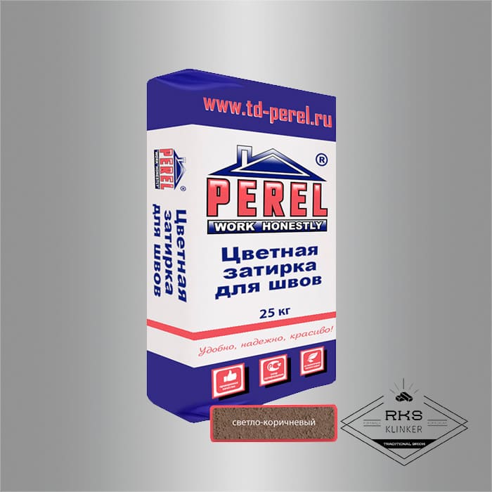 Затирочная смесь Perel RL 45/светло-коричневая в Волгограде