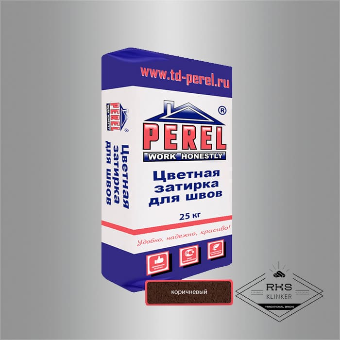 Зимняя затирочная смесь Perel RL 50/коричневая в Волгограде