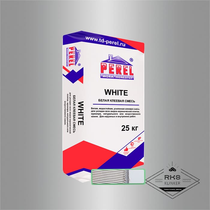 WHITE Perel клей для мрамора и камня в Волгограде