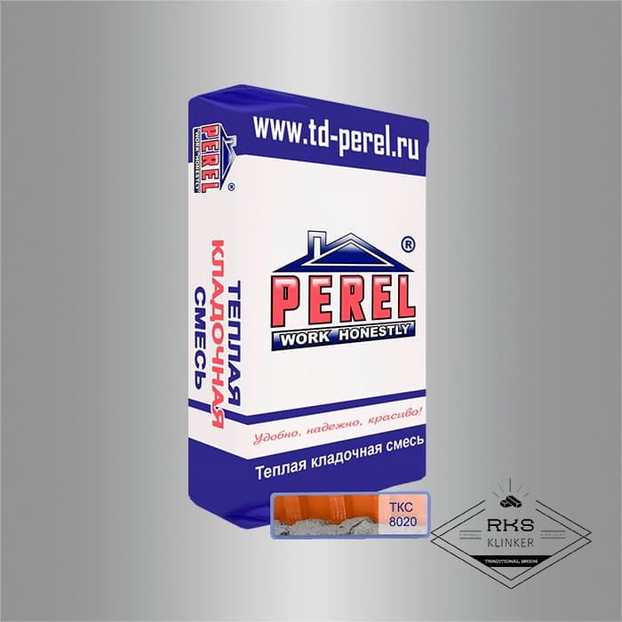 Теплоизоляционный кладочный раствор PEREL TKS 8020 в Волгограде
