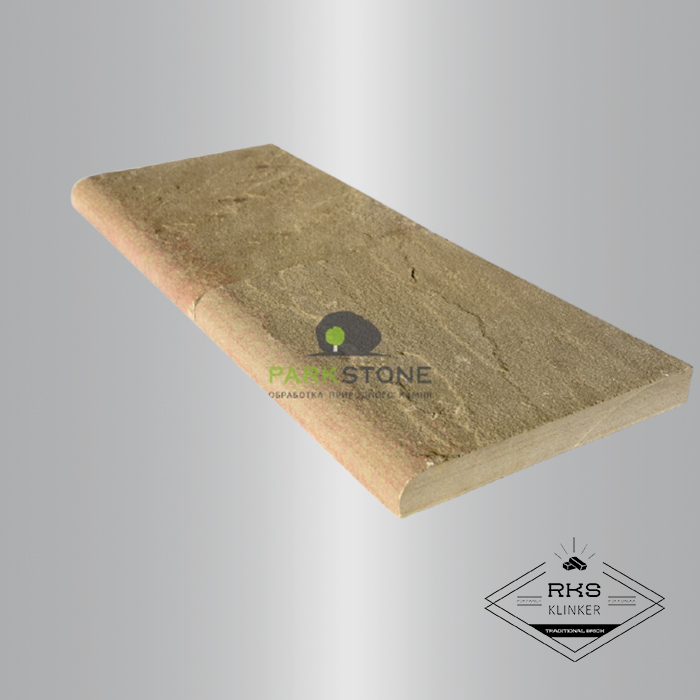 Ступени ParkStone из песчаника зелёные в Волгограде