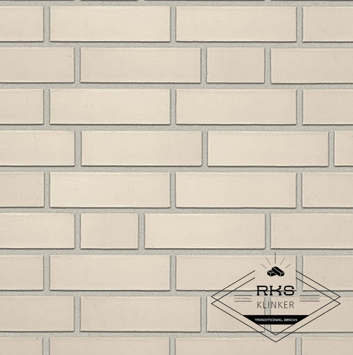 Ригельный клинкерный кирпич Roben, Oslo perlweiß glatt, 290х90х90 мм в Волгограде