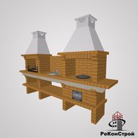 Печь-барбекю Saunday 734 в Волгограде